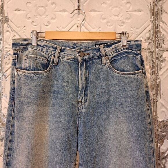 BLANKNYC Distressed High Rise Tapered Boho Jeans SZ 30 - Picture 5 of 13